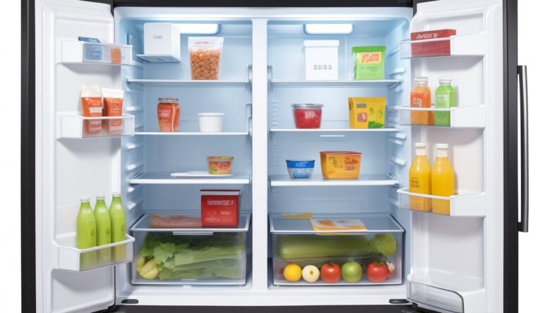 Холодильник с ИИ-анализатором продуктов для автоматического составления списка покупок 3 Холодильник с ИИ-анализатором продуктов для автоматического составления списка покупок