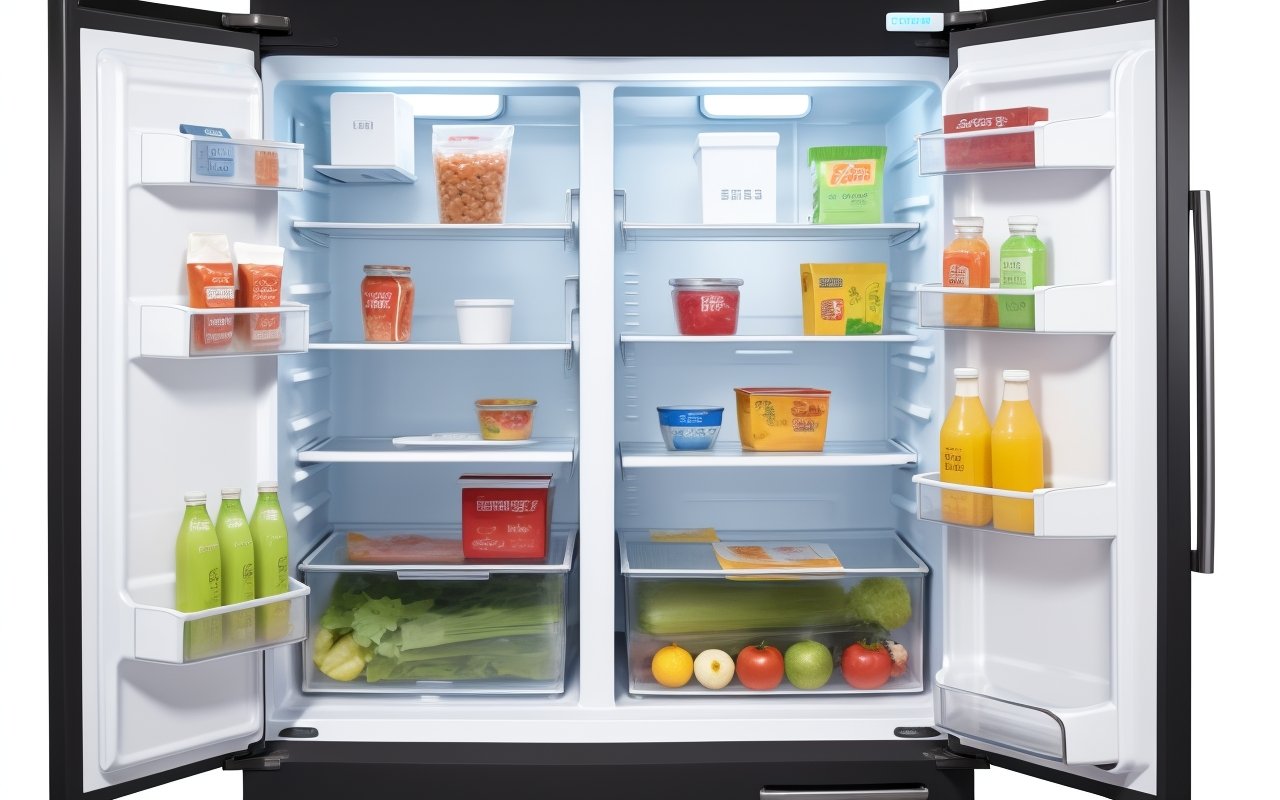 Холодильник с ИИ-анализатором продуктов для автоматического составления списка покупок 3 Холодильник с ИИ-анализатором продуктов для автоматического составления списка покупок