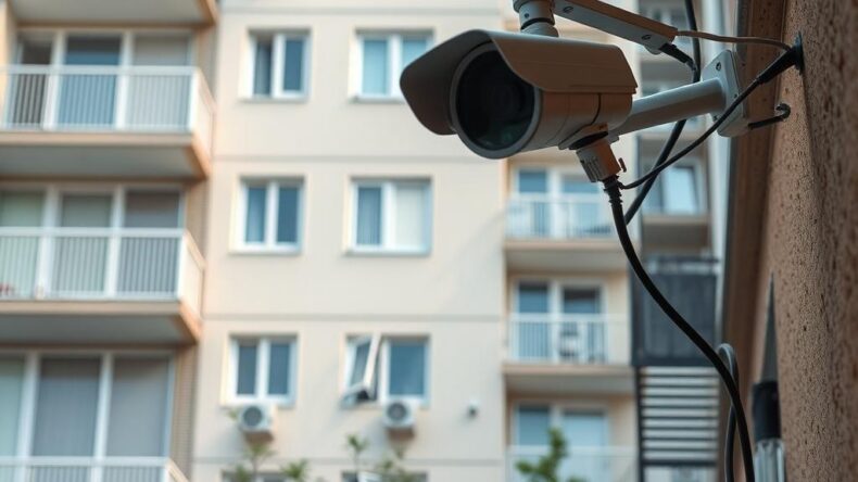 Видеонаблюдение в многоквартирном доме: как выбрать, установить и не нарушить права соседей